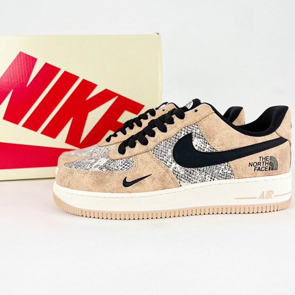 Nike Air Force 1 Tan Sneakers